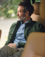 Load image into Gallery viewer, No. 4 Side-Tab Dress Trouser in Oat/Slate/Olive Check Flannel
