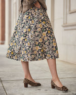 Load image into Gallery viewer, Buckle Heel in Leopard Calf Hair
