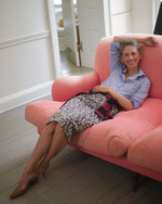 Load image into Gallery viewer, Icon Shirt in Blue Bengal Stripe Poplin
