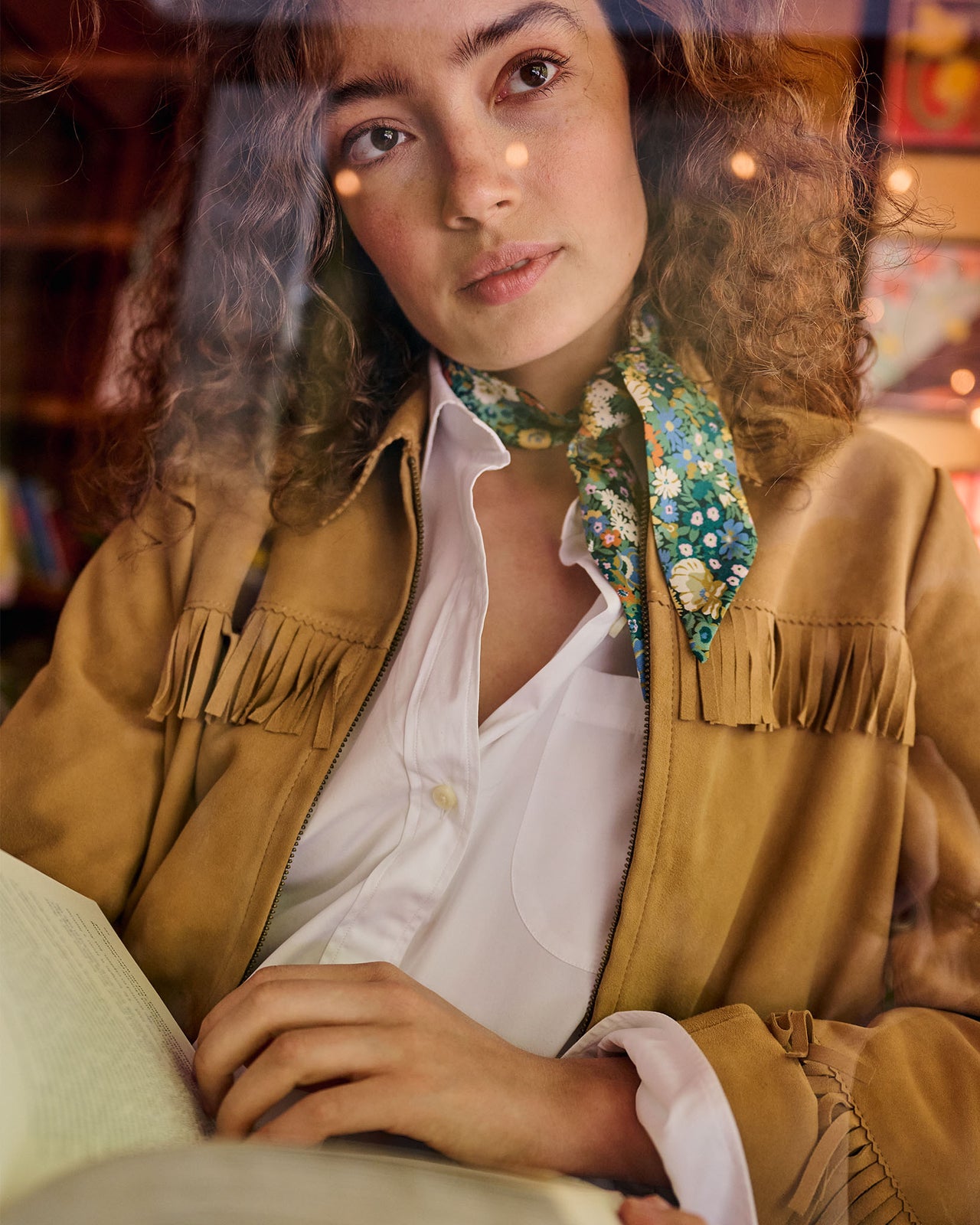 Sidney Shirt in White Poplin