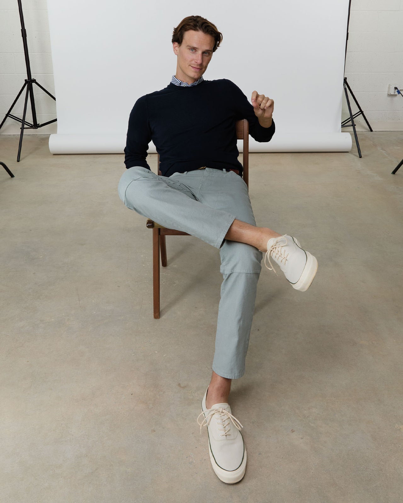 Quint Sneaker in Natural Canvas