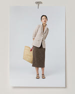 Load image into Gallery viewer, Palmer Jacket in Straw/Ivory Knit
