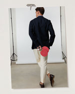 Load image into Gallery viewer, Italian Tassel Loafer in Dark Brown Calfskin
