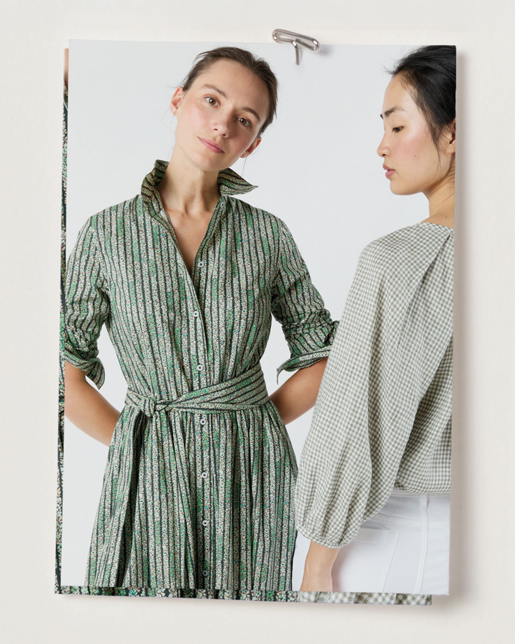 fig London anemone blouse グリーン fig London - fig London anemone blouse グリーンの通販 by ももこ