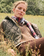 Load image into Gallery viewer, Romy Cardigan in Heather Chestnut Rustic Wool
