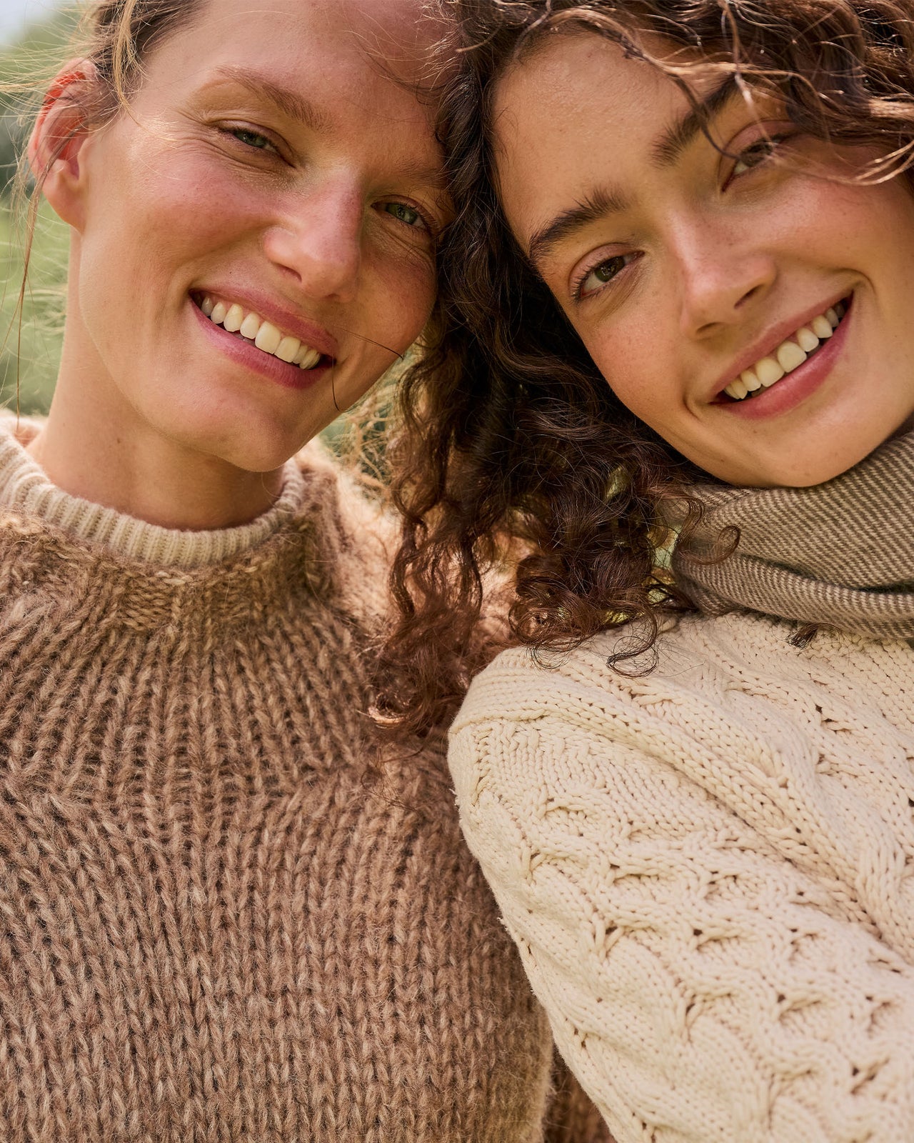 Henriette Sweater in Wheat Cashmere