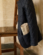 Load image into Gallery viewer, Cashpad All-Weather Blazer in Navy Nylon
