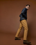 Load image into Gallery viewer, Slim Straight 5-Pocket Pant in Goldenrod Canvas
