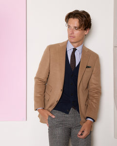 Kincaid No. 3 Jacket in Camel Hair Flannel