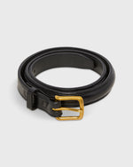 Load image into Gallery viewer, 1&quot; Bombay Stitch Belt in Black Bridle

