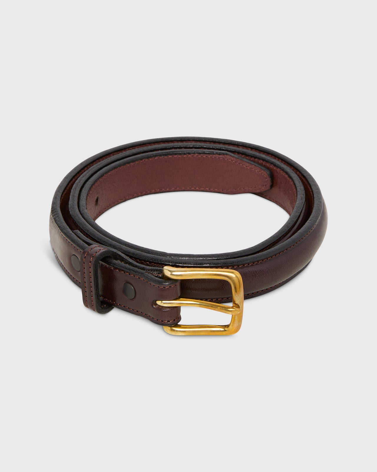 1" Bombay Stitch Belt in Havana Bridle