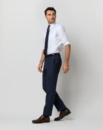 Load image into Gallery viewer, Spread Collar Dress Shirt in White Roxford
