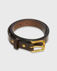 1" Belt in Chocolate Bridle