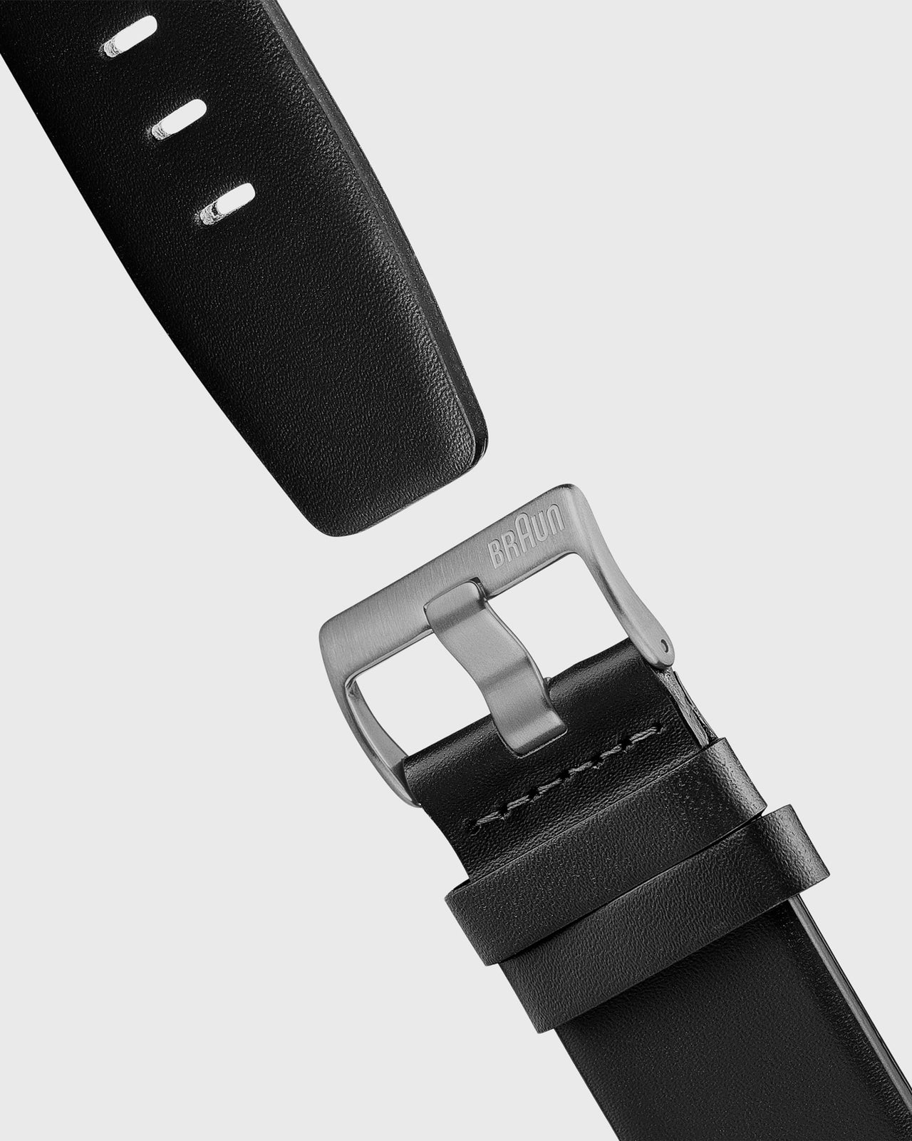 Chronograph Analog Watch in White/Black