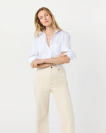 Load image into Gallery viewer, Boyfriend Shirt in White Poplin
