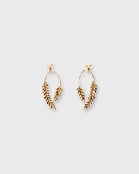 Wheat Earrings in Gold