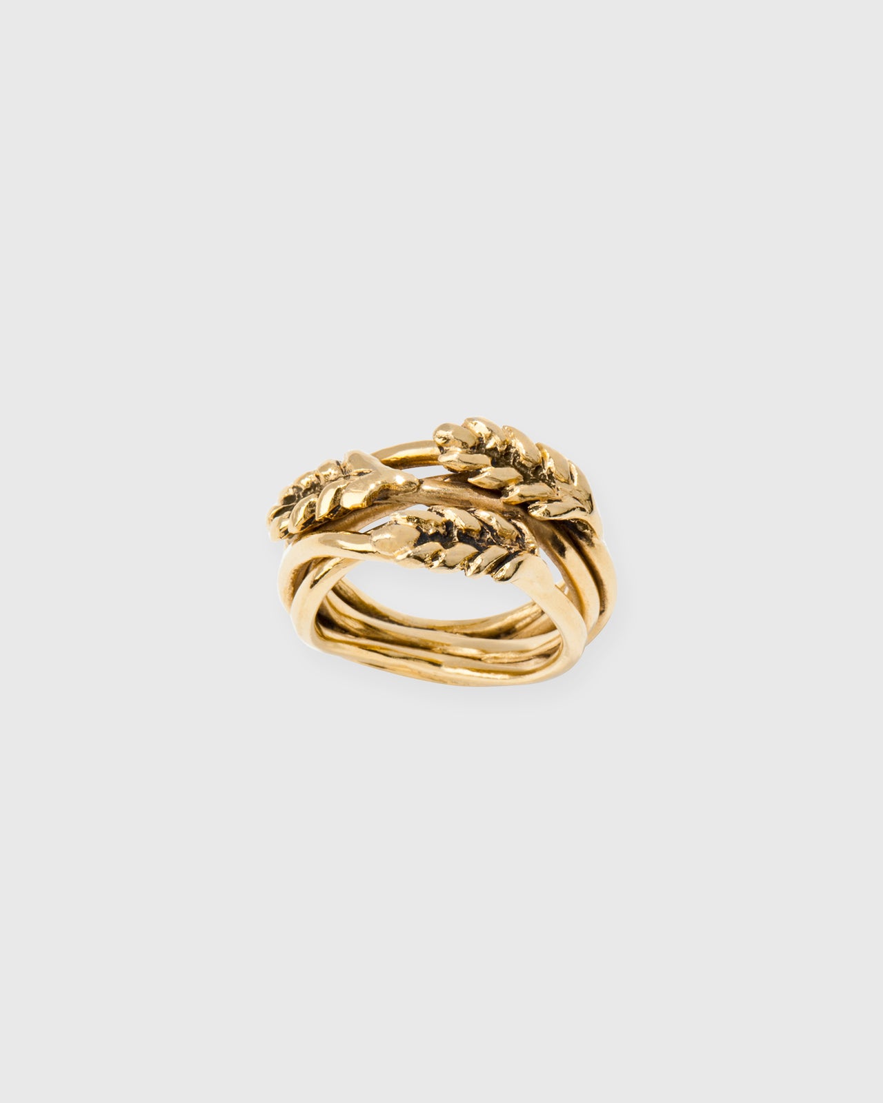 Wheat Ring in Gold
