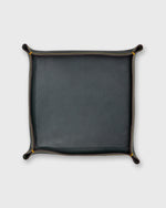 Load image into Gallery viewer, Large Tray in Bottle Green Leather
