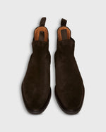 Load image into Gallery viewer, Chelsea Boot in Bitter Chocolate Suede
