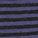 Striped Trouser Dress Socks in Dark Heather Grey/Violet Extra Fine Merino