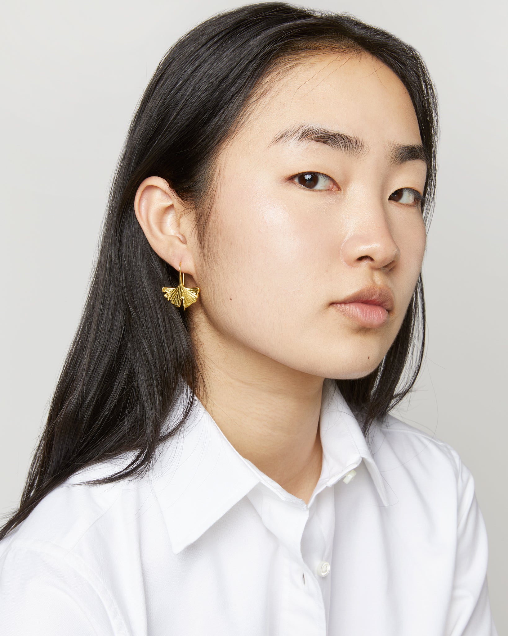 Tangerine Earrings in Gold