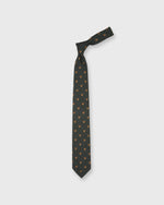 Load image into Gallery viewer, Wool Challis Club Tie in Olive Fox

