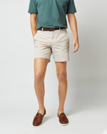 Load image into Gallery viewer, Garment-Dyed Short in Stone Lightweight Twill
