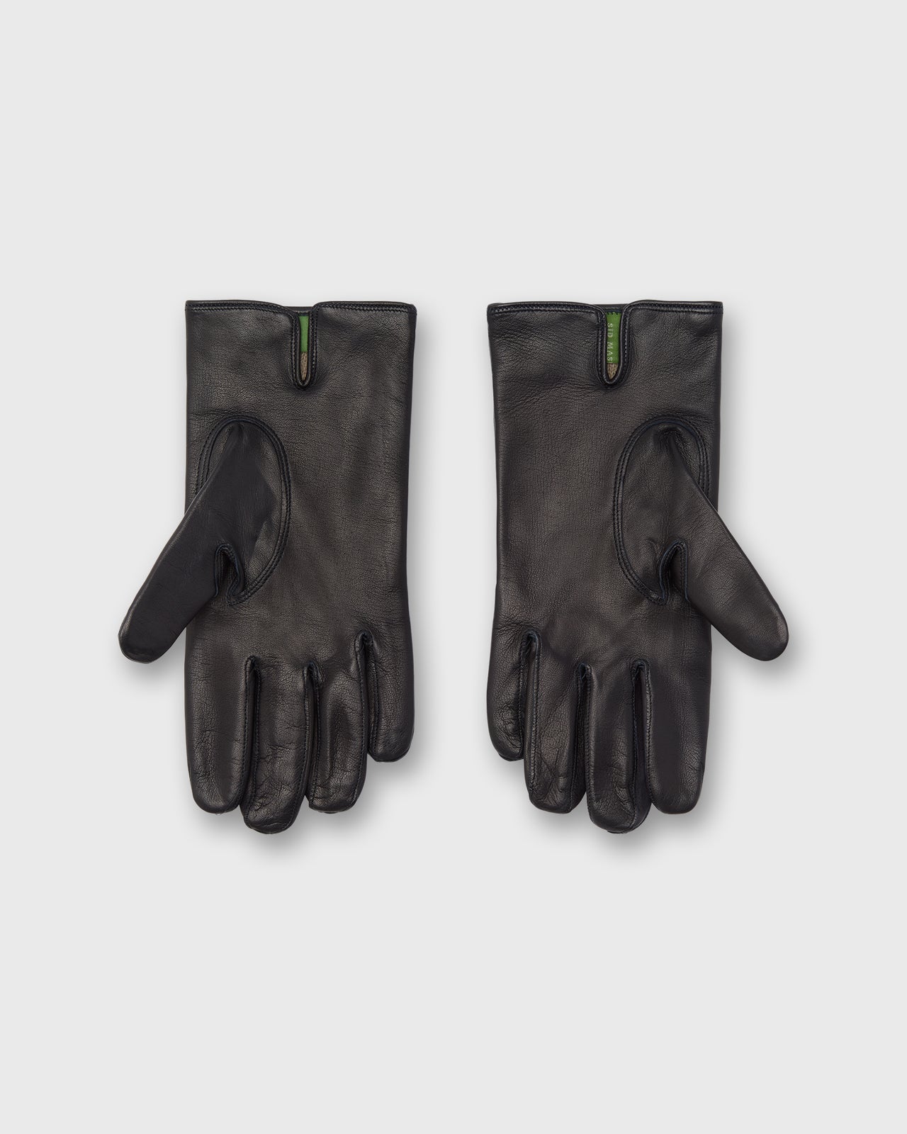 Cashmere-Lined Gloves in Navy Nappa Leather