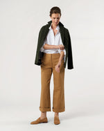 Load image into Gallery viewer, Palmer Jacket in Dark Olive Pique Knit

