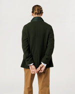 Load image into Gallery viewer, Palmer Jacket in Dark Olive Pique Knit
