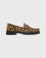 Load image into Gallery viewer, Lug Sole Loafer in Leopard Pony
