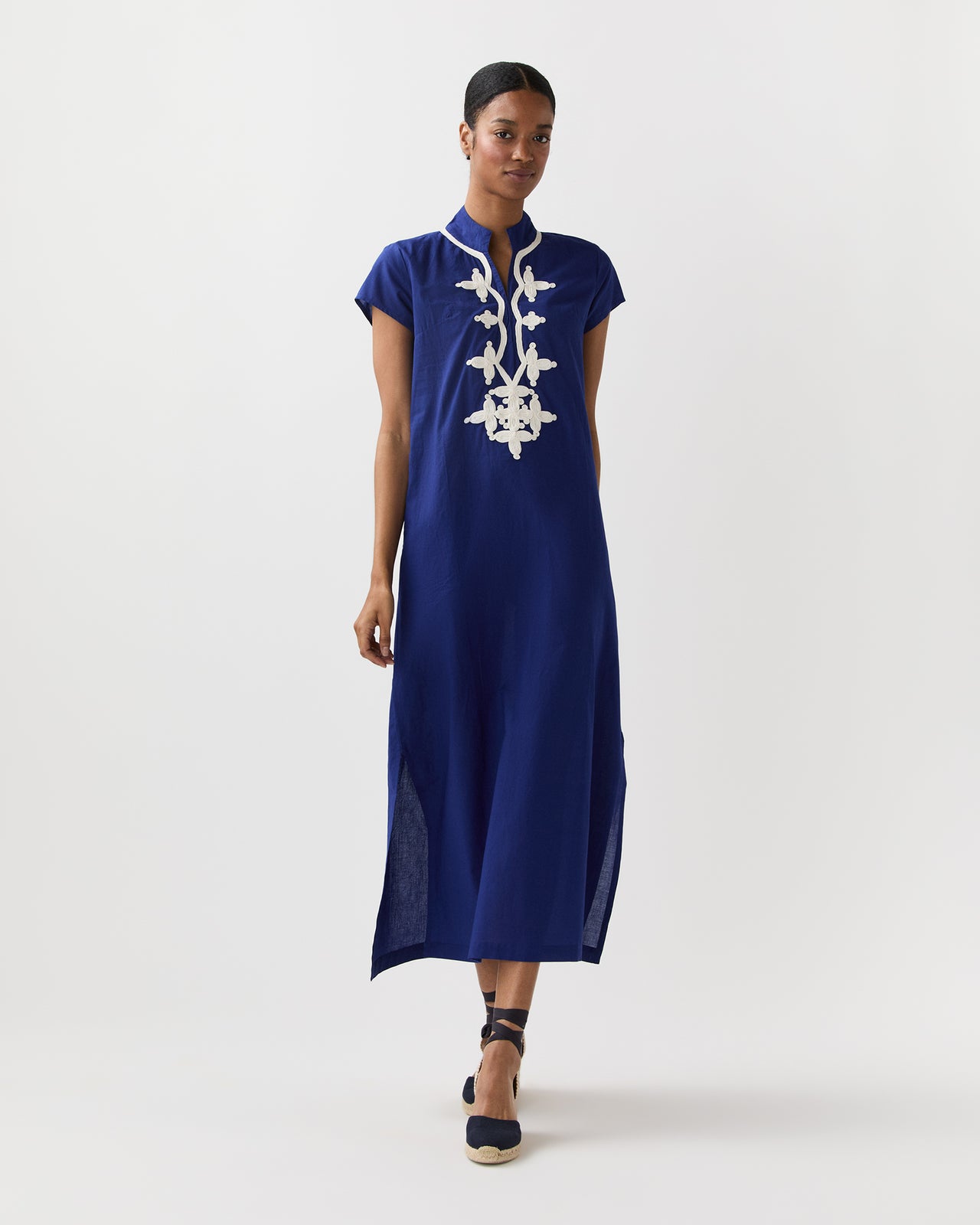 New York Maxi Dress in Blue