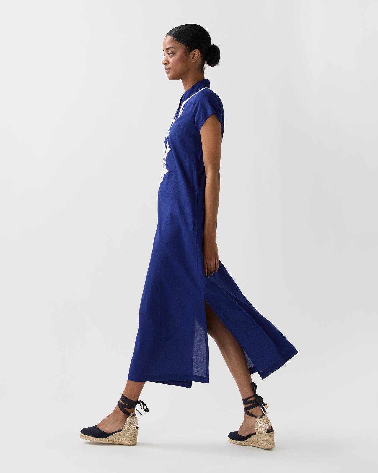 New York Maxi Dress in Blue