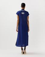 Load image into Gallery viewer, New York Maxi Dress in Blue
