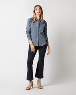 Load image into Gallery viewer, Icon Shirt in Indigo Cotolino Chambray
