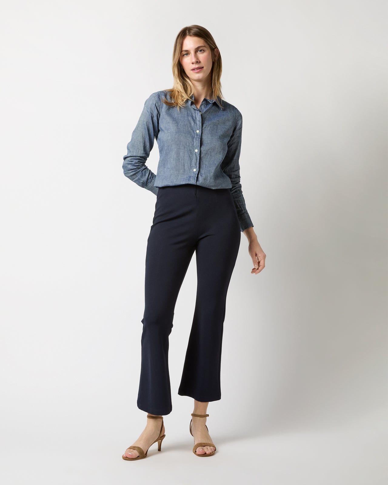 Icon Shirt in Indigo Cotolino Chambray