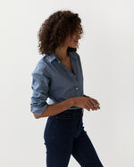 Load image into Gallery viewer, Icon Shirt in Indigo Cotolino Chambray
