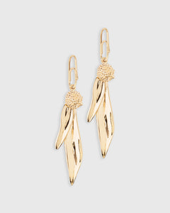 Mimosa Earrings in Gold