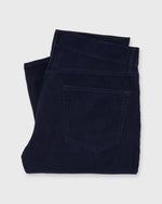 Load image into Gallery viewer, Slim Straight 5-Pocket Pant in Navy Corduroy
