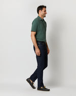 Load image into Gallery viewer, Short-Sleeved Polo in Dark Spruce Pima Pique
