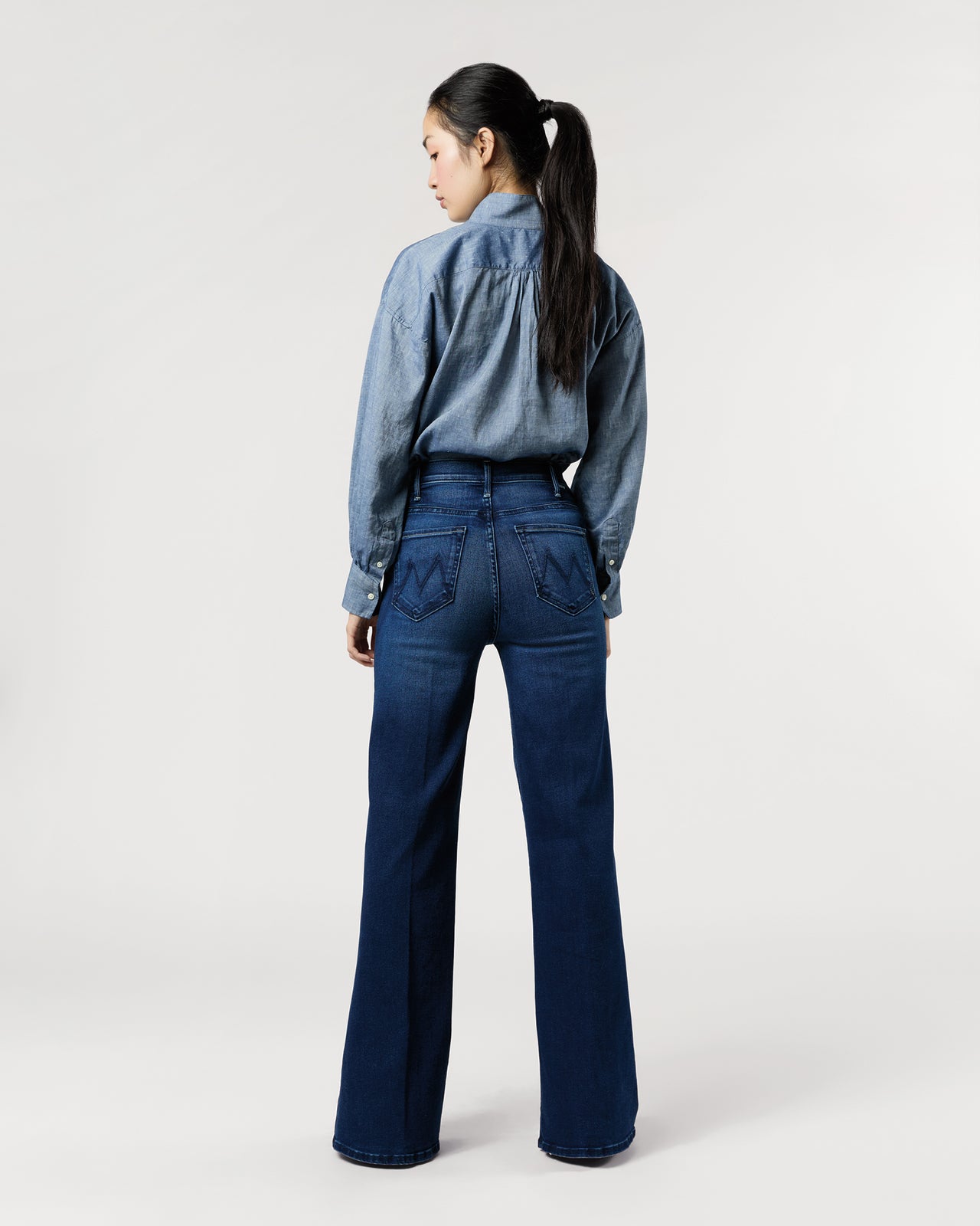 The Hustler Roller Sneak Jean in Homecoming High