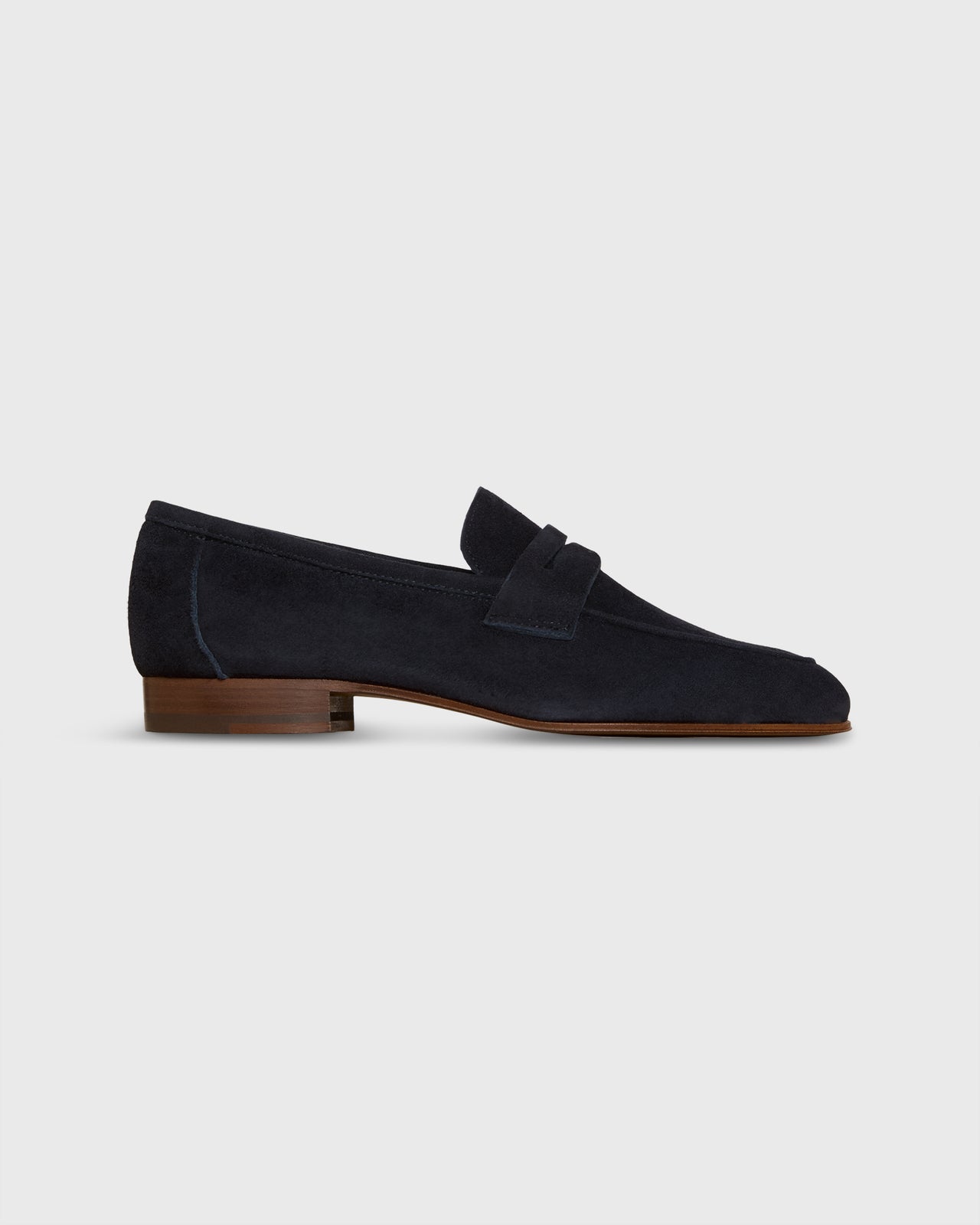 Mia Loafer in Navy Suede