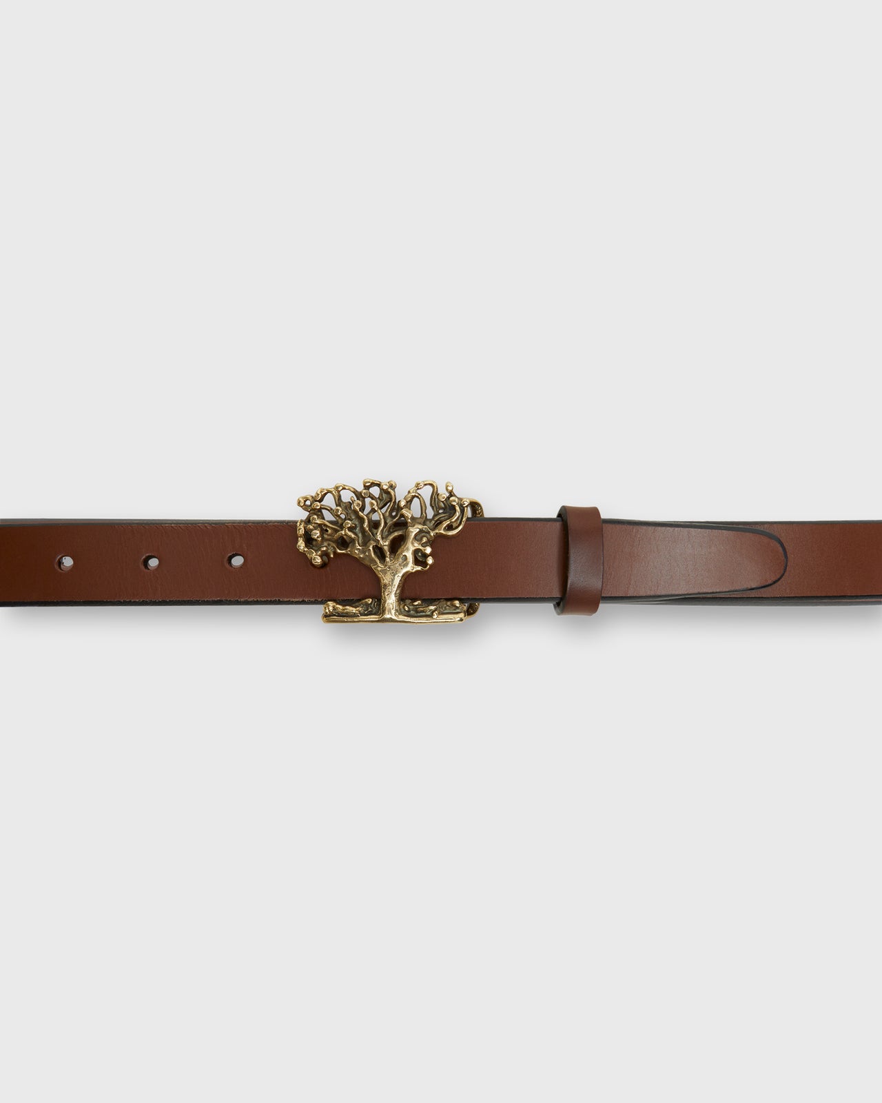 Tree of Life Belt Buckle in Brass