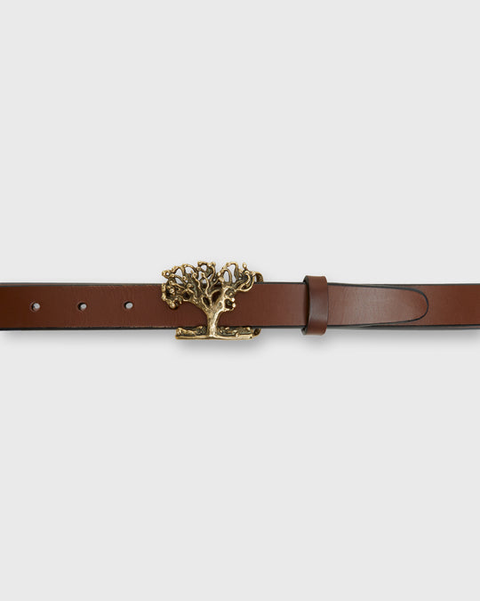 Tree of Life Belt Buckle in Brass