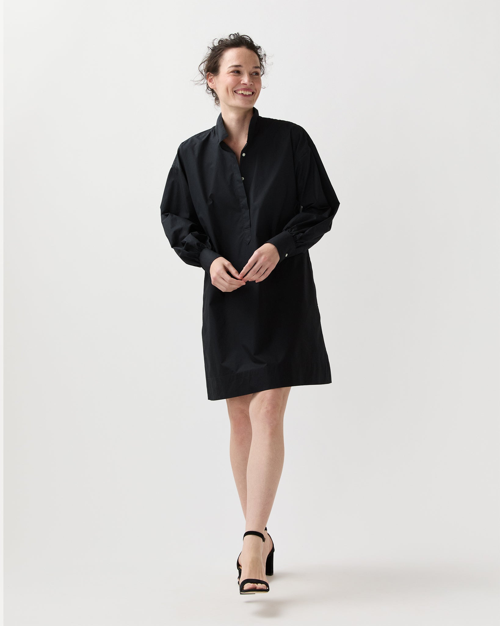 ani popover shirt dress Popover Shirtdress