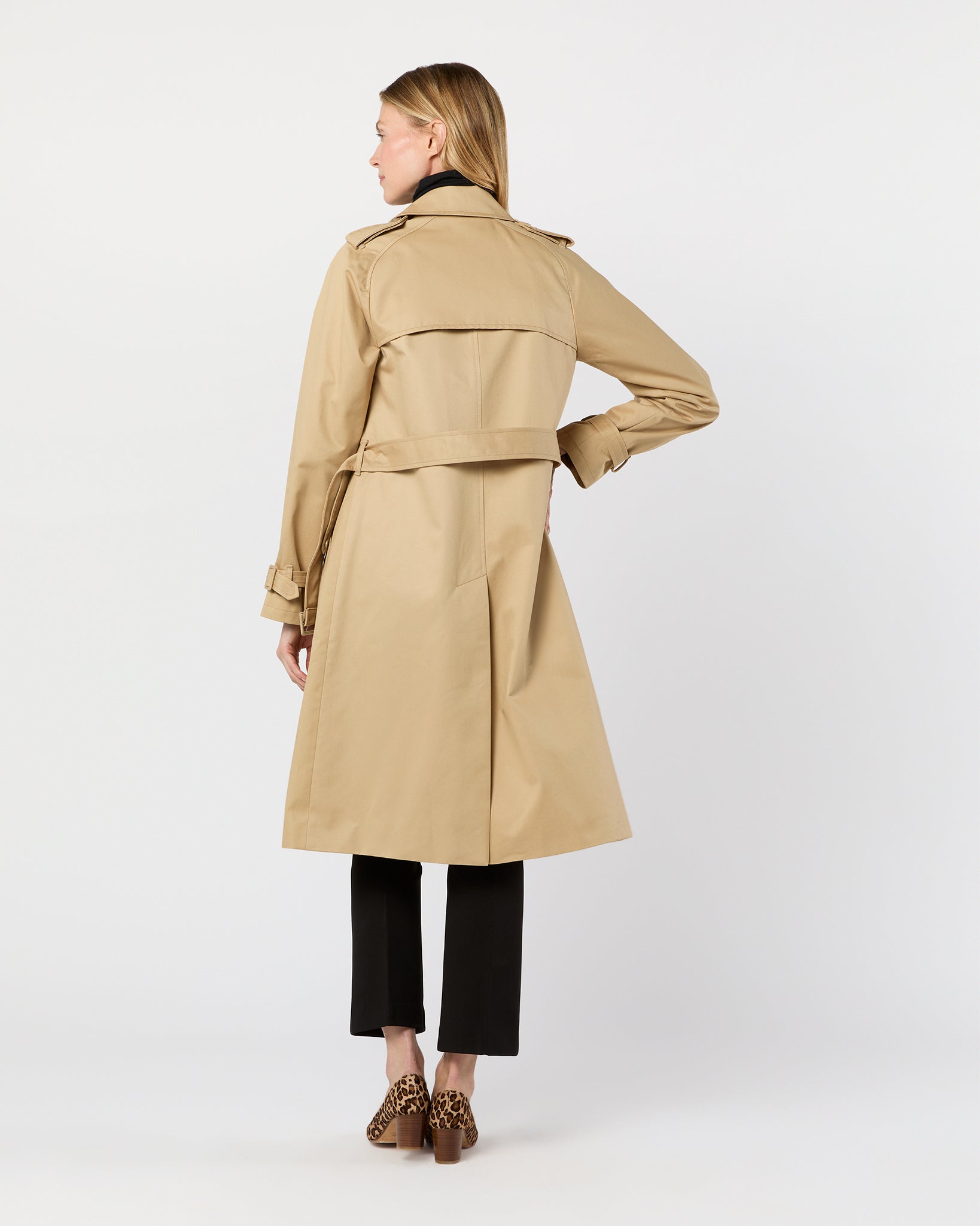 Greta Trench Coat in Beige