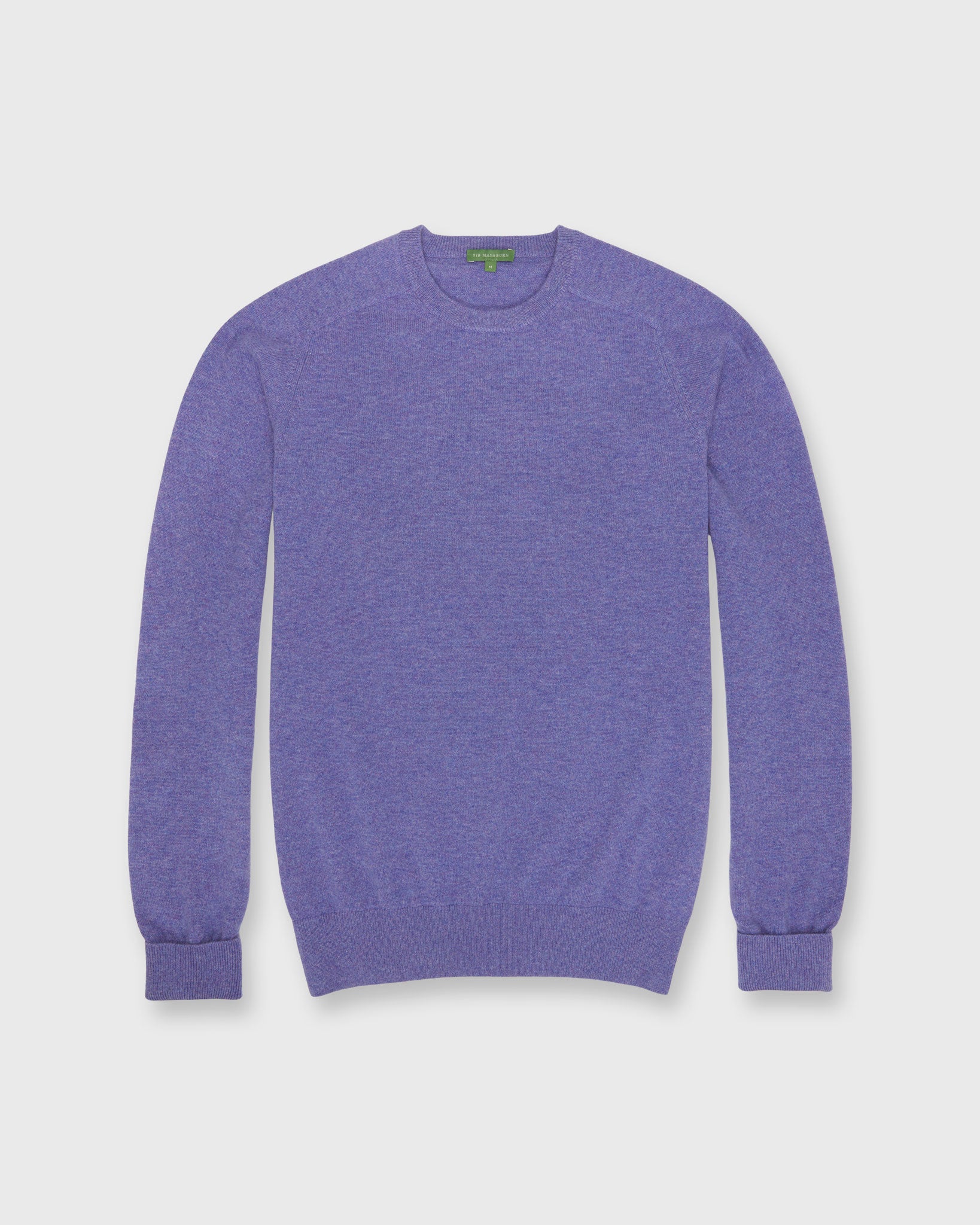 Classic Crewneck Sweater in Hyacinth Cashmere