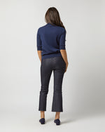 Load image into Gallery viewer, Natasha Polo Sweater in Navy Cashmere
