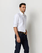 Load image into Gallery viewer, Button-Down Dress Shirt in White Oxford
