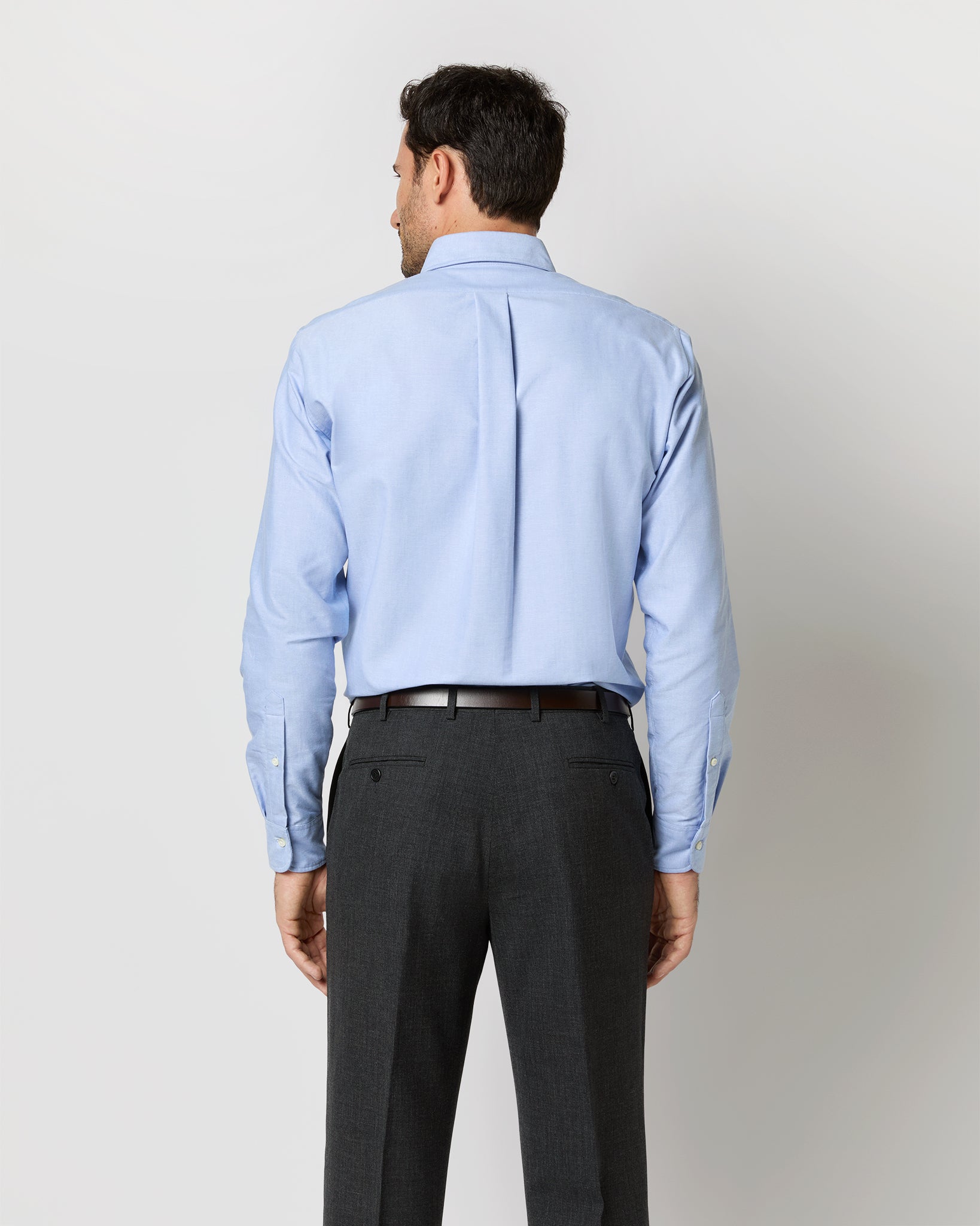 Button-Down Dress Shirt in Blue Oxford